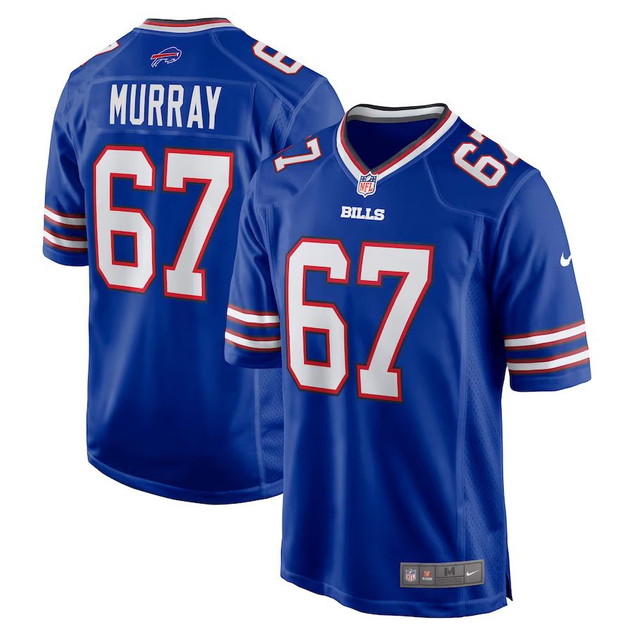 Men Buffalo Bills #67 Justin Murray Nike Royal Home Game Player NFL Jersey->buffalo bills->NFL Jersey